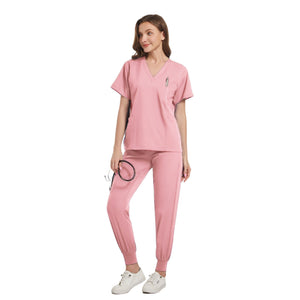 Operating Room Operating Gown Short Sleeve Doctor Elastic Scrub Suit