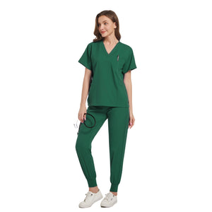 Operating Room Operating Gown Short Sleeve Doctor Elastic Scrub Suit